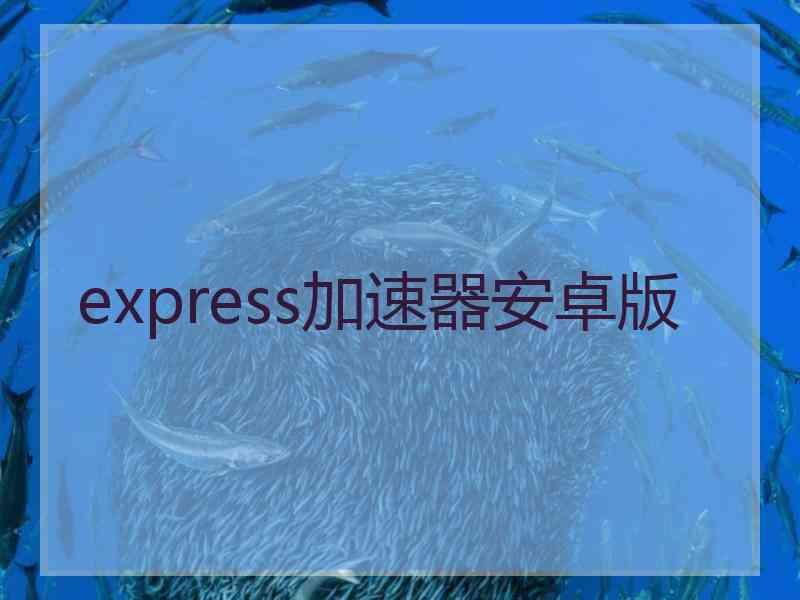 express加速器安卓版