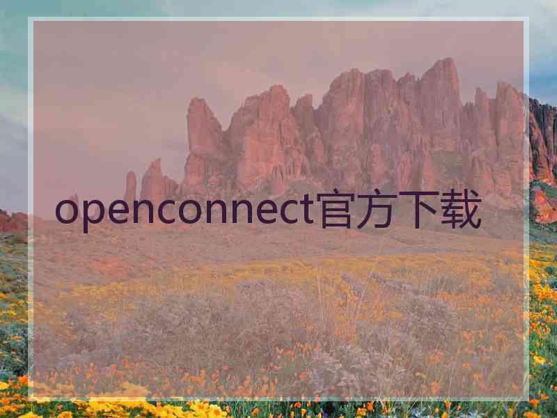 openconnect官方下载