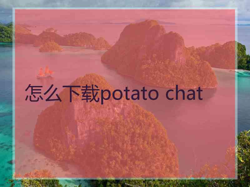 怎么下载potato chat