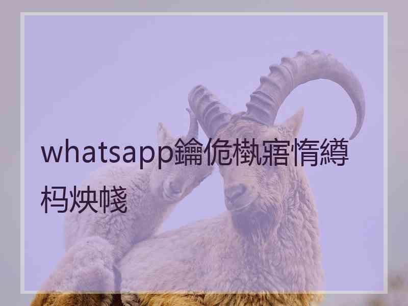 whatsapp鑰佹槸寤惰繜杩炴帴