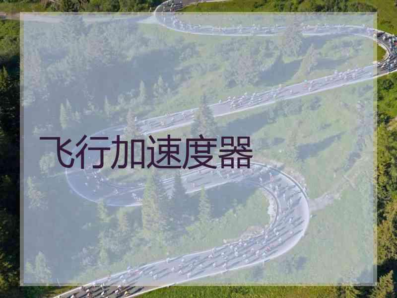 飞行加速度器