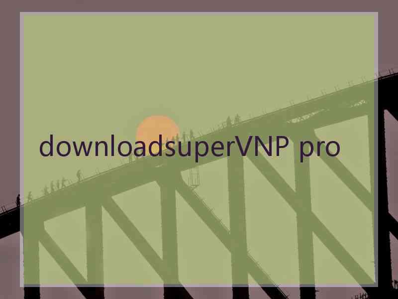 downloadsuperVNP pro