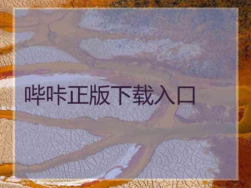 哔咔正版下载入口