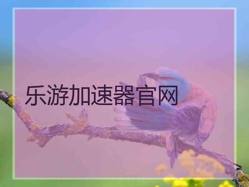 乐游加速器官网