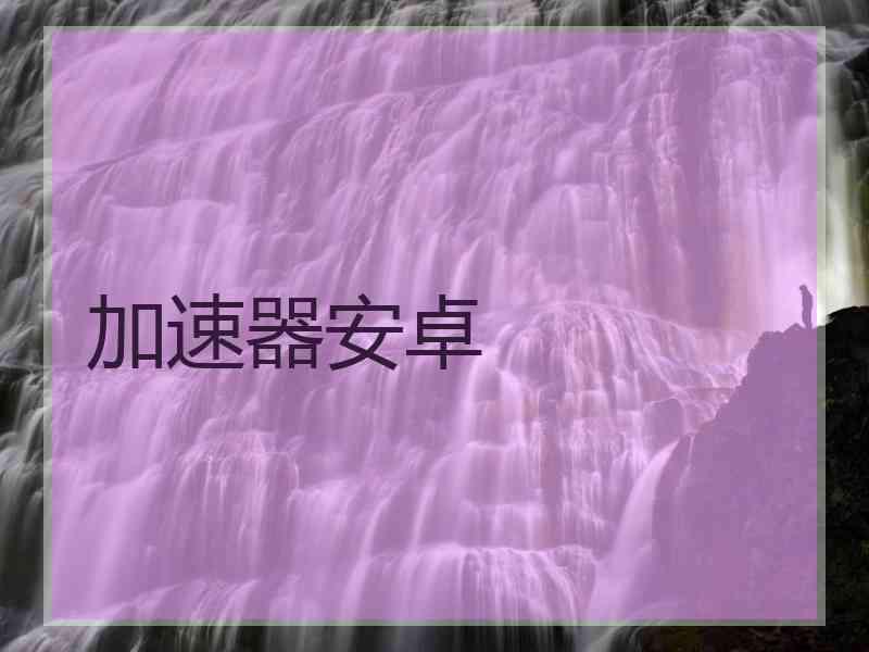 加速器安卓