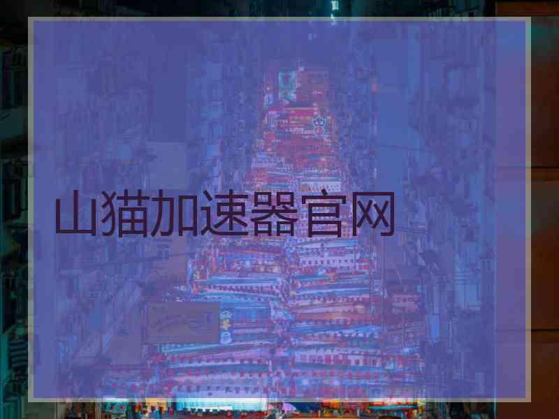 山猫加速器官网