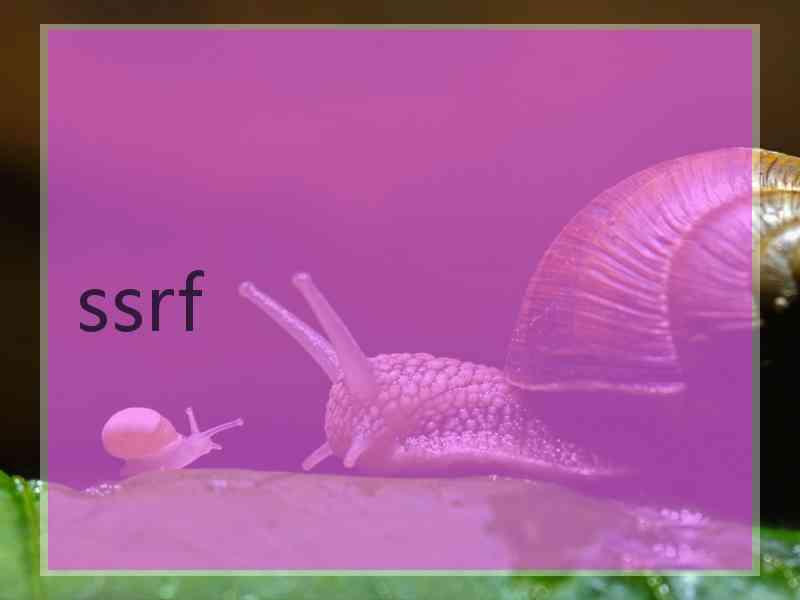 ssrf