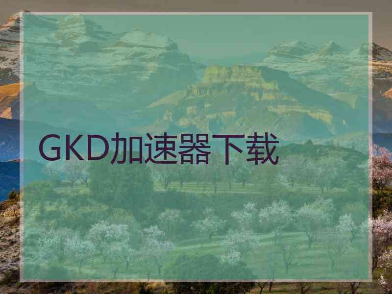 GKD加速器下载