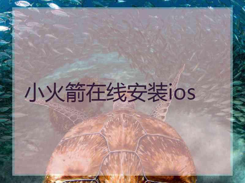 小火箭在线安装ios
