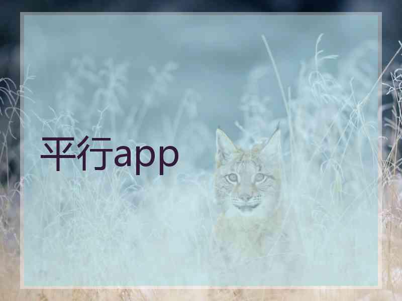 平行app
