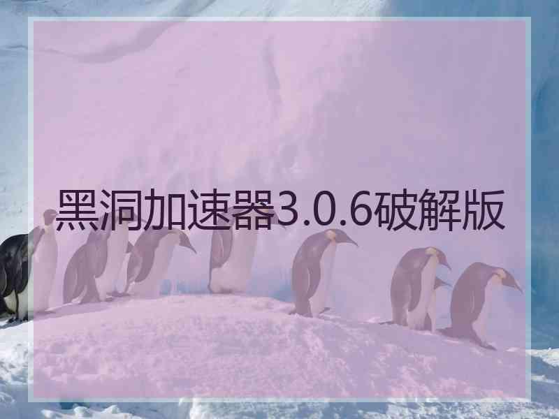 黑洞加速器3.0.6破解版