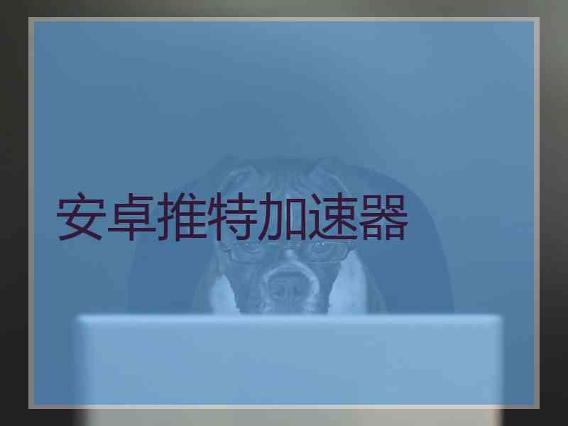 安卓推特加速器