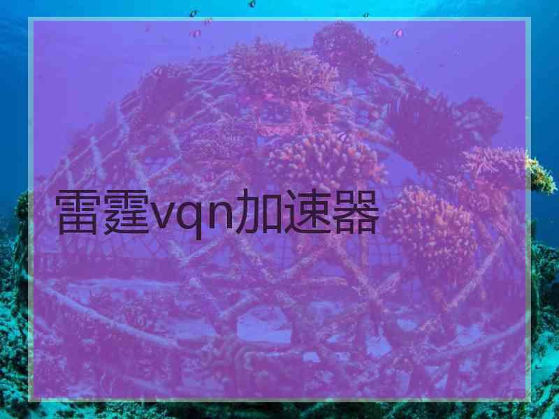 雷霆vqn加速器