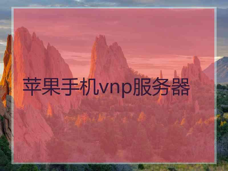 苹果手机vnp服务器