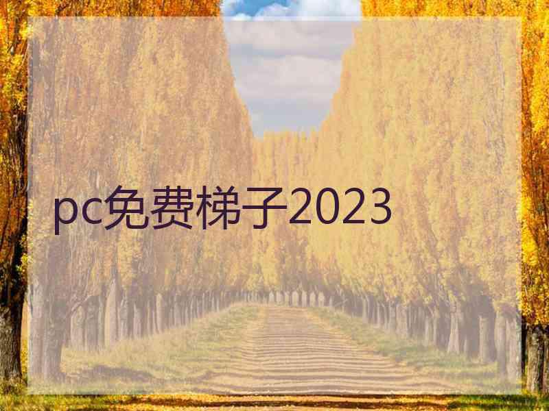 pc免费梯子2023