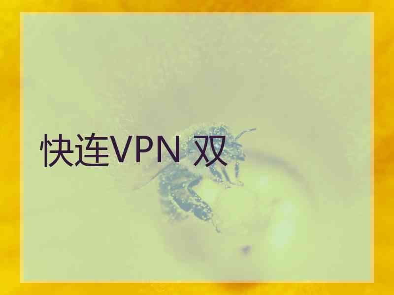 快连VPN 双