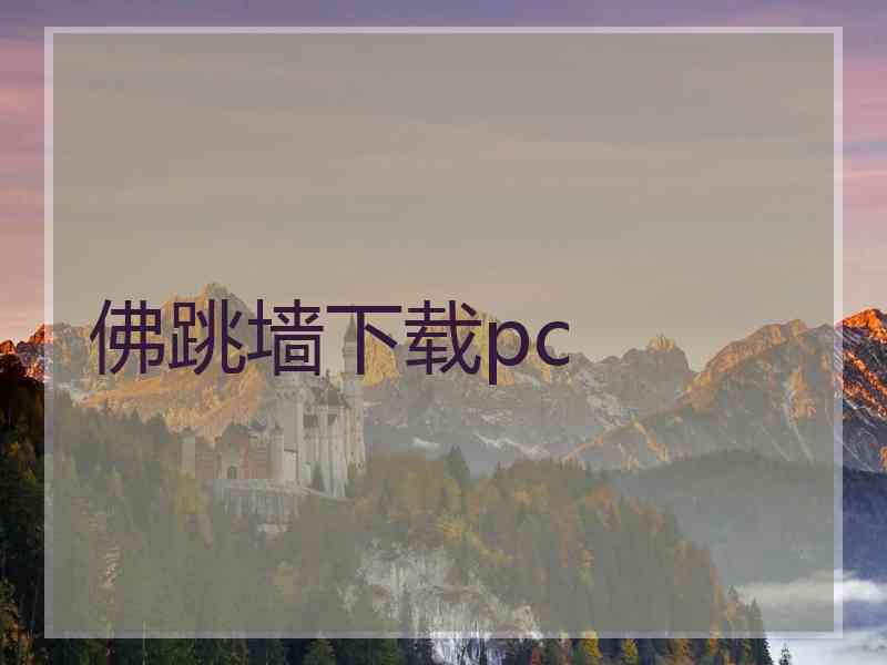 佛跳墙下载pc
