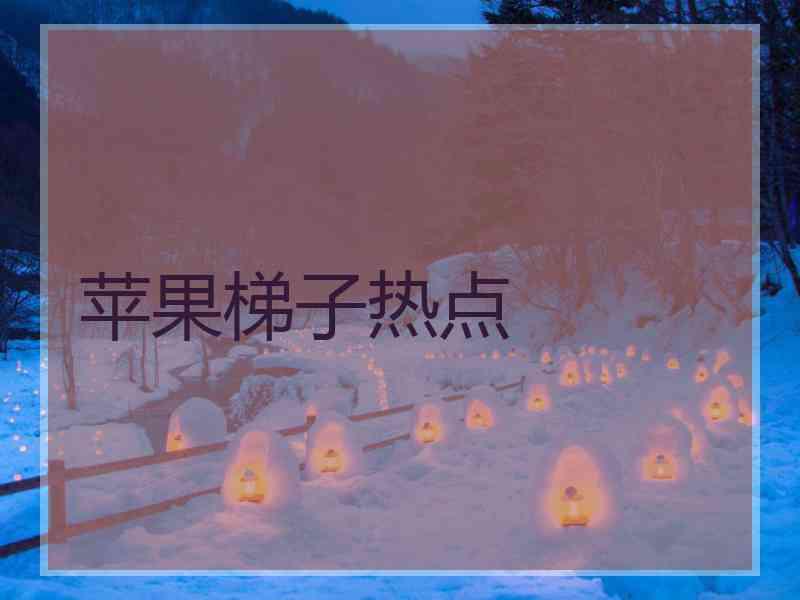 苹果梯子热点