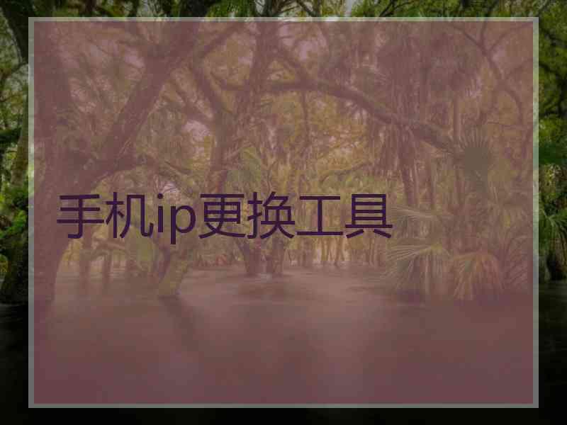 手机ip更换工具