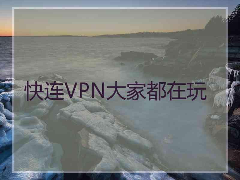快连VPN大家都在玩