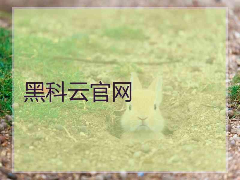 黑科云官网