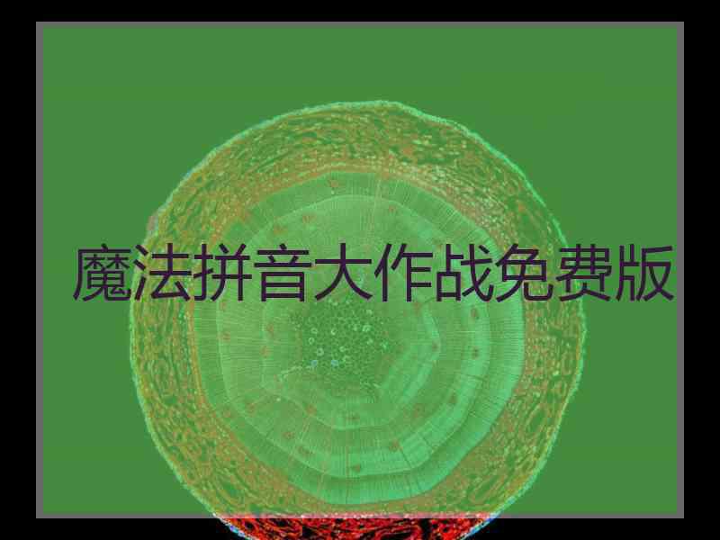 魔法拼音大作战免费版