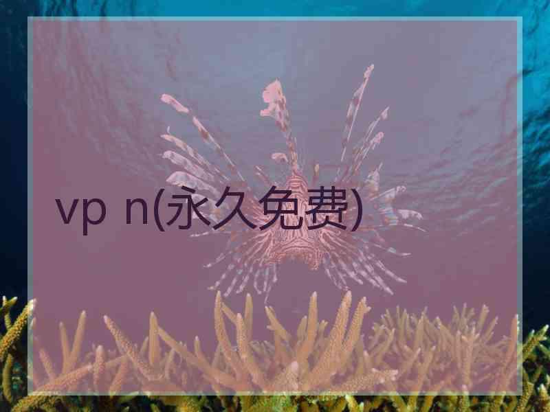 vp n(永久免费)