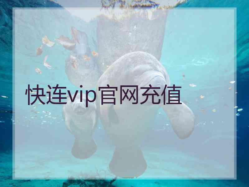 快连vip官网充值