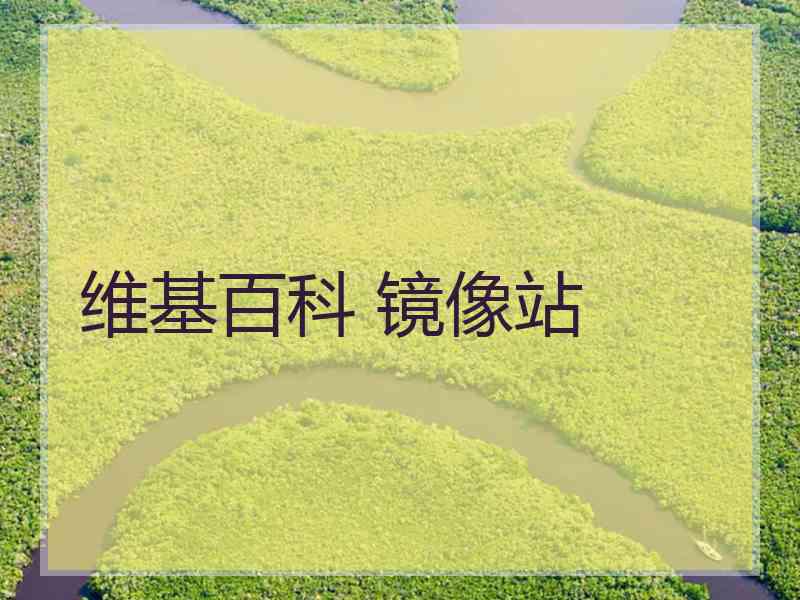 维基百科 镜像站