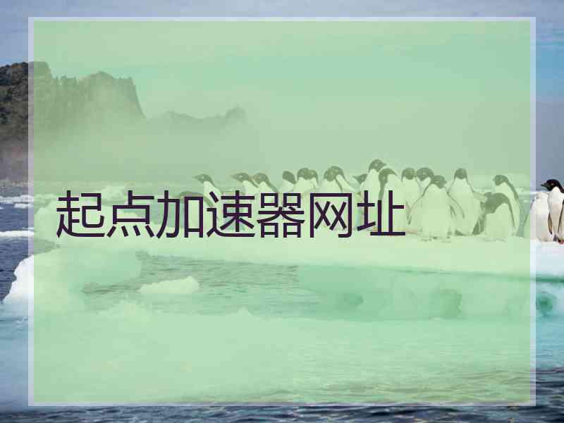 起点加速器网址