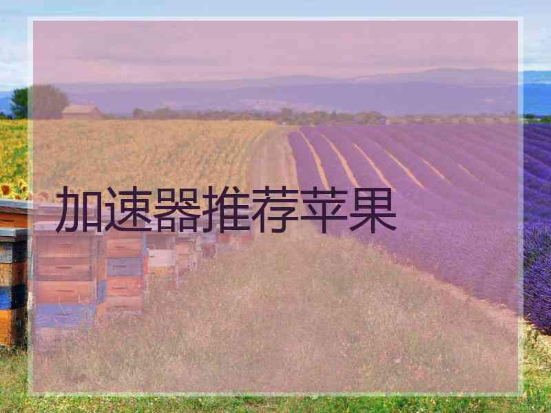 加速器推荐苹果