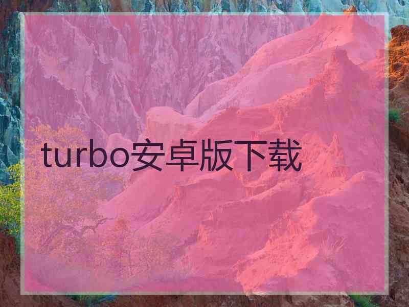 turbo安卓版下载