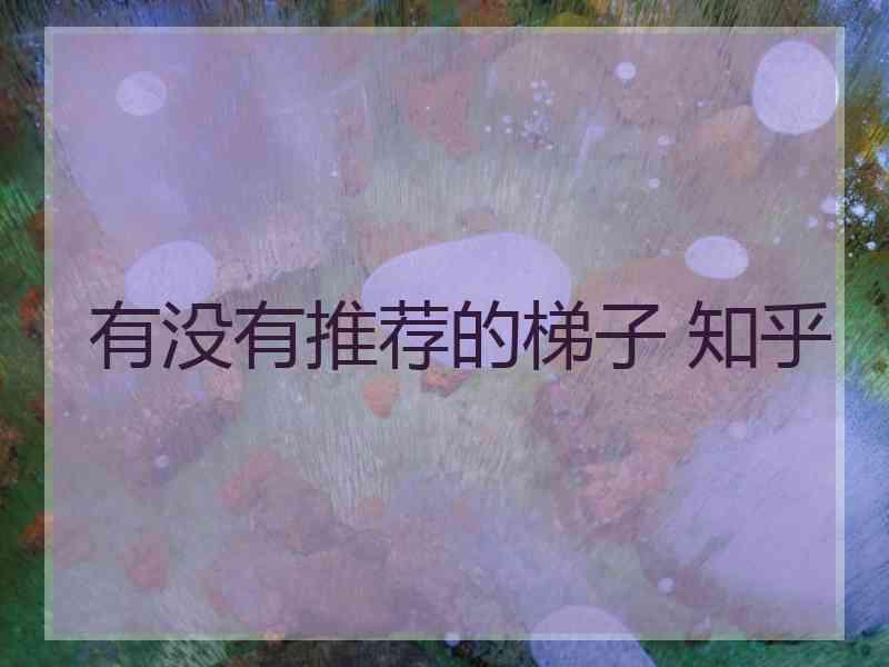 有没有推荐的梯子 知乎