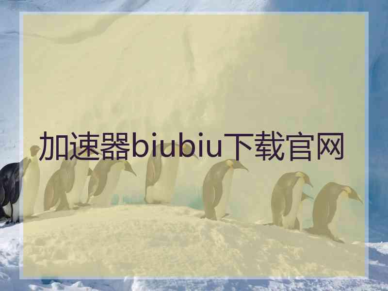 加速器biubiu下载官网