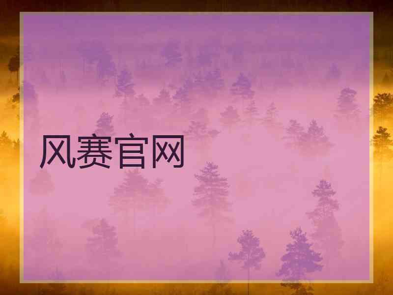 风赛官网