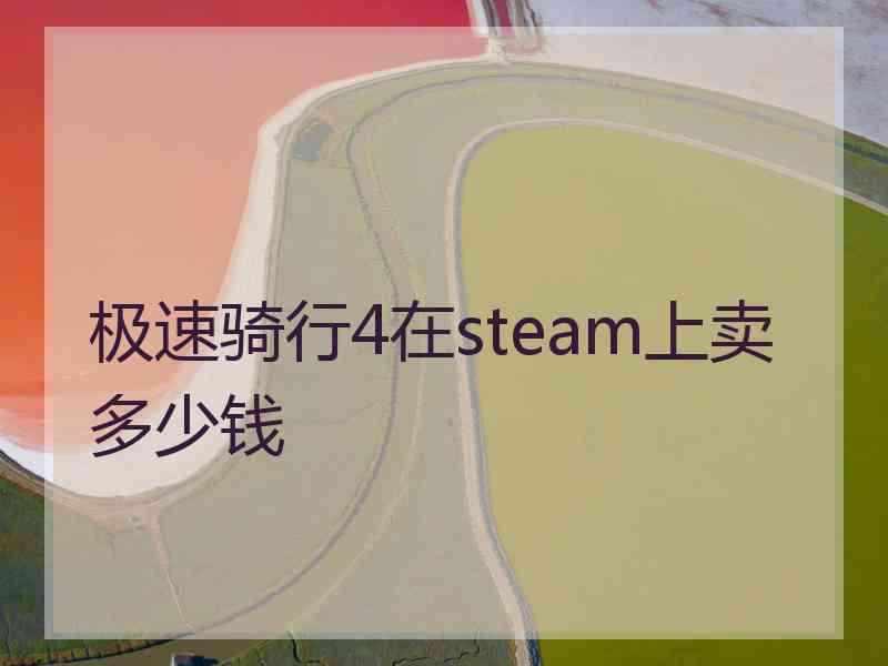 极速骑行4在steam上卖多少钱