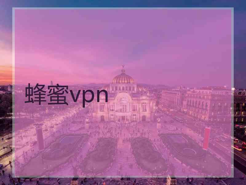 蜂蜜vpn