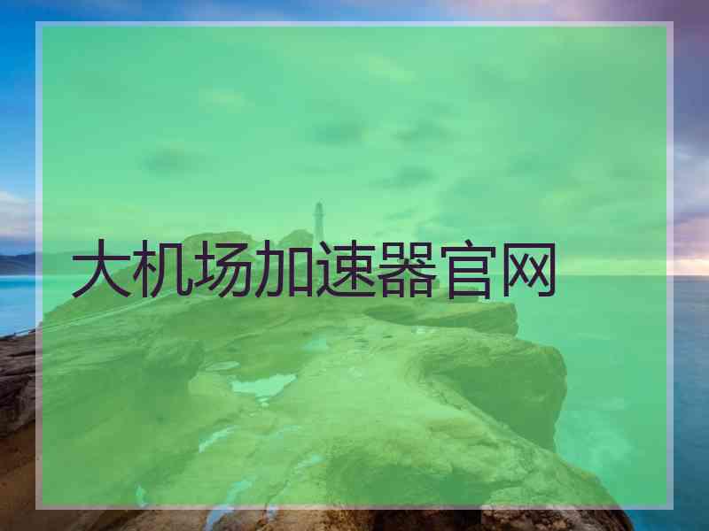 大机场加速器官网