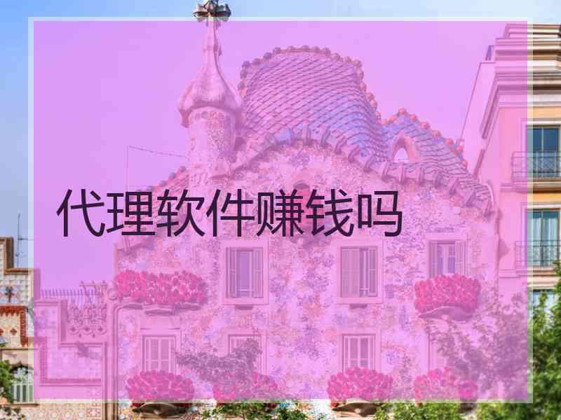 代理软件赚钱吗