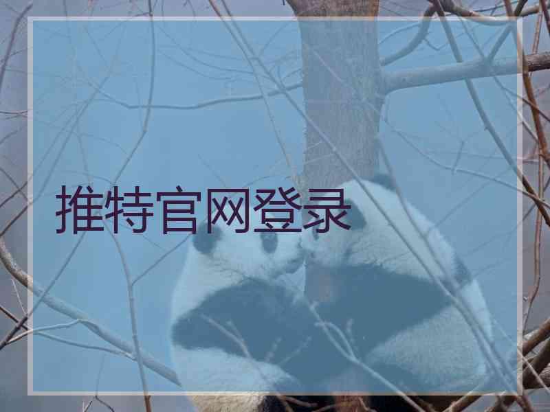 推特官网登录