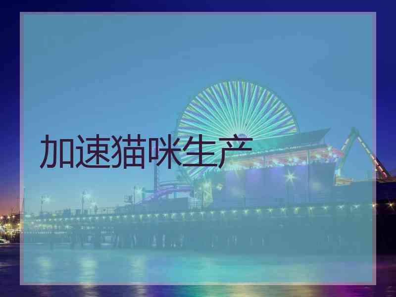 加速猫咪生产