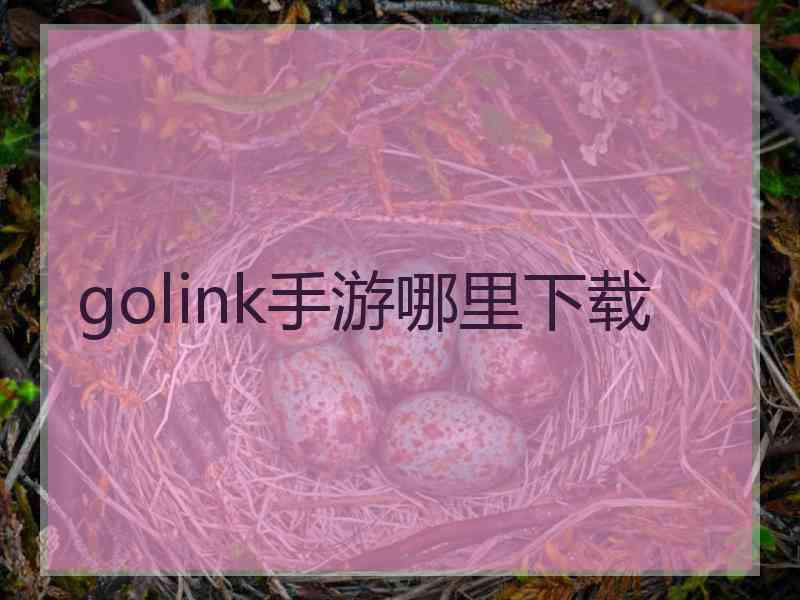 golink手游哪里下载
