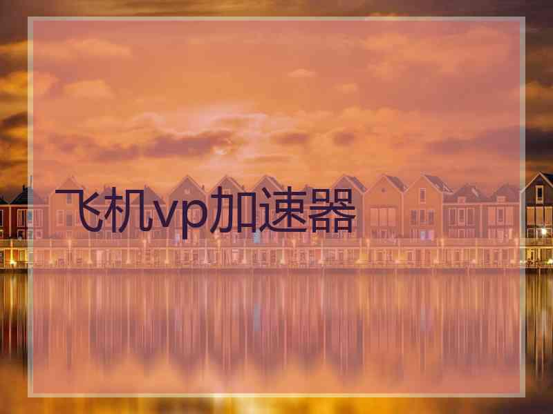 飞机vp加速器