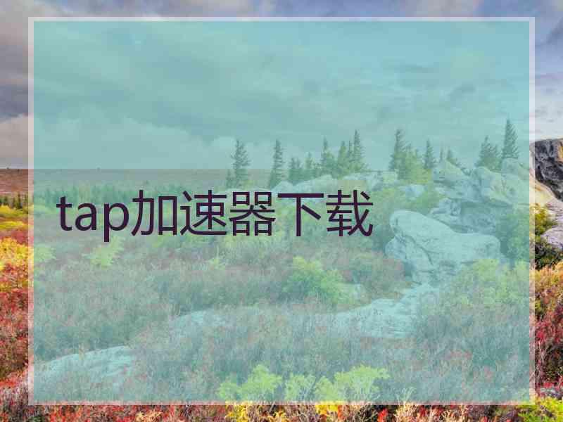 tap加速器下载