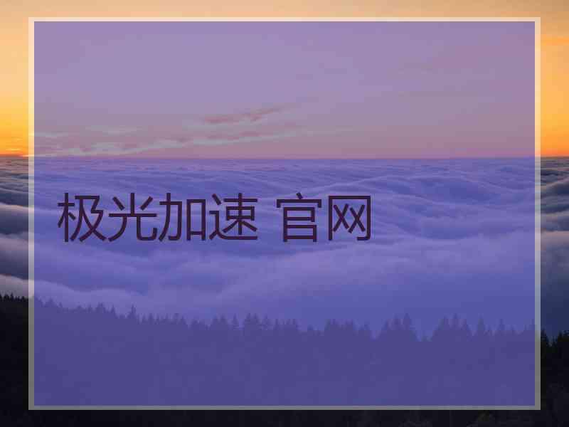 极光加速 官网