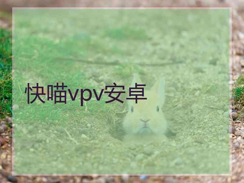 快喵vpv安卓