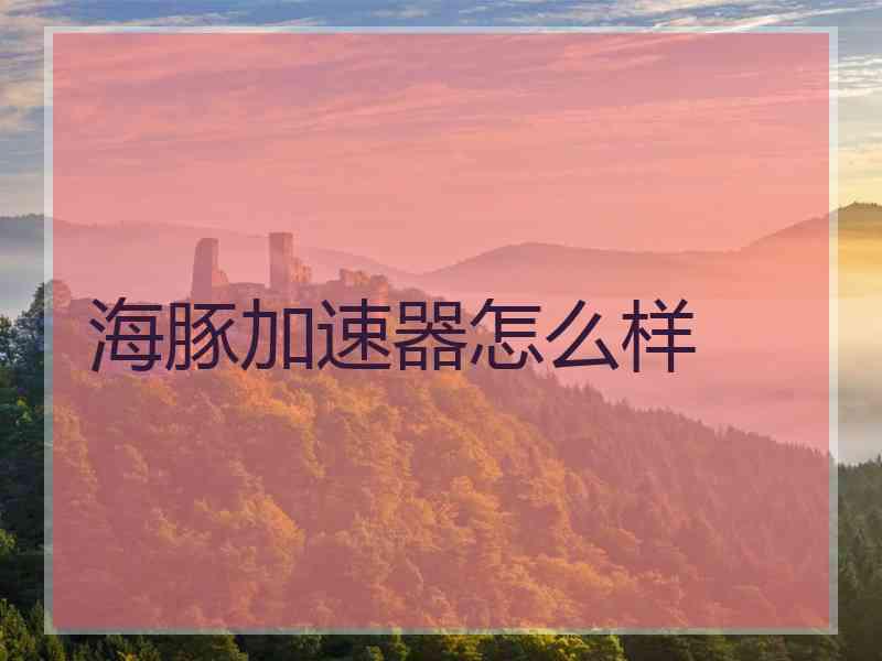 海豚加速器怎么样