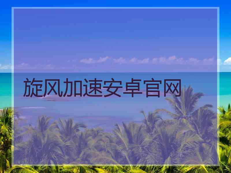 旋风加速安卓官网