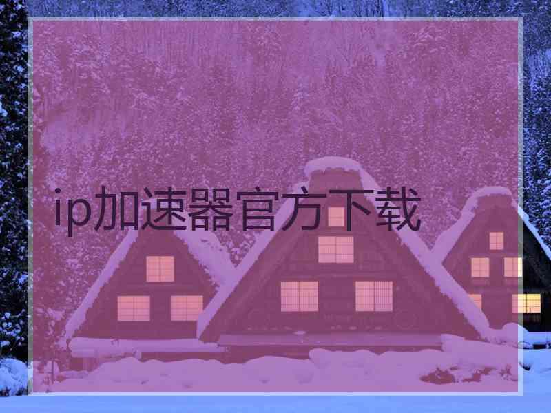 ip加速器官方下载