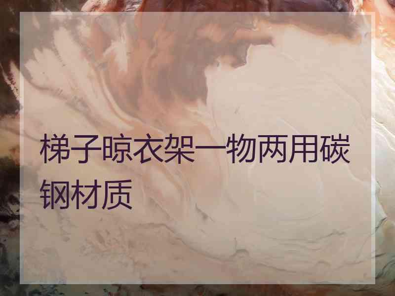 梯子晾衣架一物两用碳钢材质